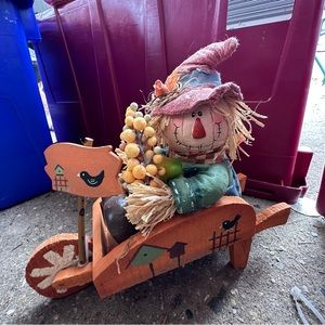 Scarecrow in Wheel barrel
